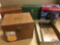 (2) Porta File Boxes, Westminster Knife Set Also A Honey Well 7