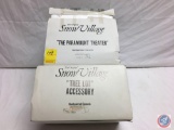 The Original Snow Village The Paramount Theater and Tree Lot Accessory