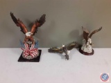 (3) Decorative Eagle Figurines ...