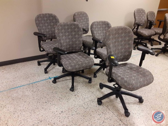{{5X$BID}} Rolling Adjustable Office Chairs