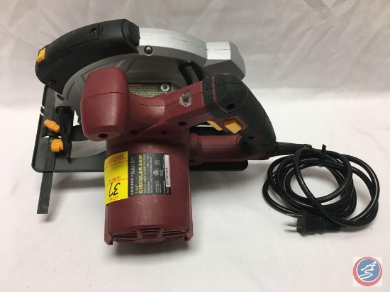 Chicago Electric 7 1/4" Circular Saw w/Laser Guide System