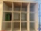 Knick Knack Shelf Measuring 24'' X 12'' X 20'', (2) Two Tier Wire Basket Displays, Wire Egg Shaped