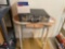Side Table with Drawer Measuring 30'' X 16'' X 31'' {{NEEDS REFINISHED}}, CPR Call Blocker V5000,