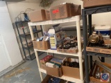 Four Tier Plastic Shelving Unit Measuring 34'' X 14 1/2'' X 54'' Including Great Planes Real Flight