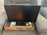 Proscan Monitor Model No. PLED 1960A-D with Remote, Oritron DVD Player Model No. DVD3119 with