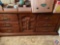 Six Drawer Dresser Measuring 72'' X 19'' X 31'' with Attached Mirror Measuring 26'' X 47''