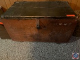 Wood Trunk Measuring 34'' X 20'' X 19 1/2''