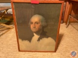 Framed Print of George Washington Measuring 23'' X 30''