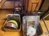 (2) Pyrex Mixing Bowls, Broiler Pan, Cooling Rack, Square Baking Pans and More