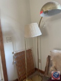 (2) Floor Lamps and Baby Gate