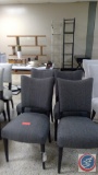 {{4X$BID}} Lenox Dining Chairs Model No. 133471 Measuring 34''