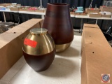 (2) Threshold Vases
