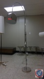 Silver Floor Lamp Measuring 85''