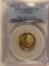 1992-W PCGS PR69DCAM COLUMBUS $5 GOLD PIECE, WEIGHING 1.39oz, CATALOG PHOTOGRAPHER REMOVED LABEL AND