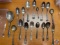 Assorted Silver Plate Spoons, weighing 1.4 lbs.... Sales Tax will be added at closing of auction on