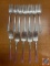 (12) Heirloom Sterling Salad Forks Each, weighing 27.9 Grams... Sales Tax will be added at closing o
