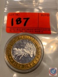LIMITED EDITION CASINO GAMING TOKEN .999 SILVER $10 SAMS TOWN 1910-1995 SAM BOYD'S??
