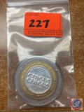 LIMITED EDITION CASINO GAMING TOKEN .999 SILVER $10 CIRCUS CIRCUS STILL THE BEST DEAL ON THE STRIP