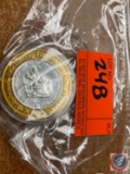 LIMITED EDITION CASINO GAMING TOKEN .999 SILVER $10 1937, 1949, 1961, 1973, 1985, 1997 YEAR OF THE