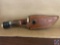 Damascus Blade Knife Stage Handle With Wood Bolsters. Measure's (8