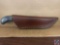 Hand Forged Hunter's Knife With Mosaic Pin In Handle. Measure's (8