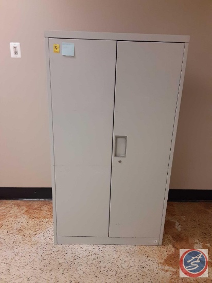 Metal Cabinet (no key) - 7 Shelf - 36" x 18" x 65"