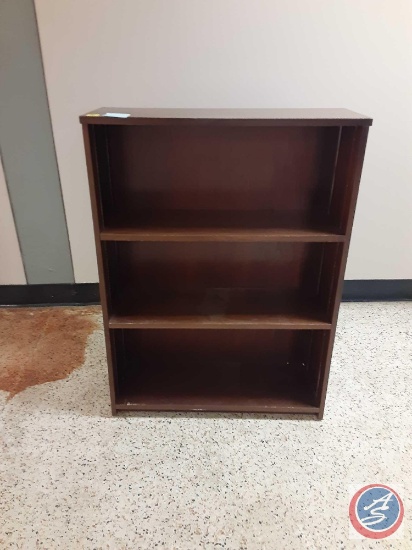 Bookcase (wood grain) / 3 Shelves - 36" x 13" x 48"