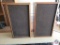 Vintage Speakers Dark brown (Tested)