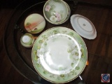 Prussa Hand Painted - Eastern Star Norcrest, R & S Germany Bowl and hand painted Teacup