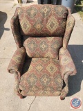 Wingback Recliner Diamond Brown