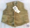 Jacket, marked vintage flight vest WWII.