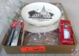 (3) Titleist golf balls; (3) Maxfli golf balls (1) Commemorative plate Immanuel Reformed Church