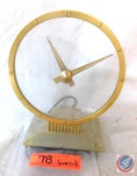 Retro Jefferson Golden Hour electric clock.