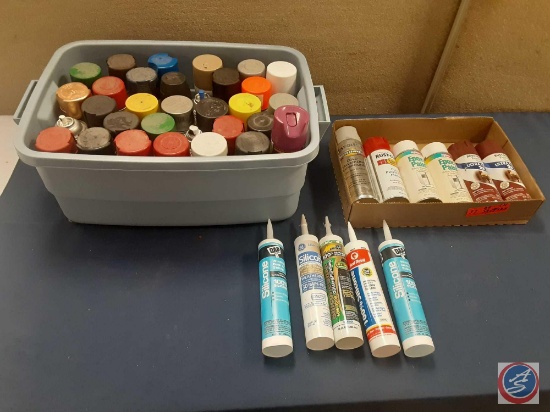 Rust-Oleum Protective Enamel, Dap and GE Silicone, Epoxy Paints and More...(THIS LOT CANNOT BE SHIPP