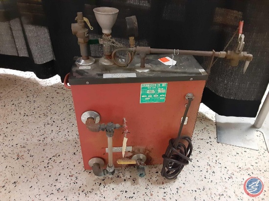 Steammaster Co. Inc., Model No. HPJ-2,...Boiler No.99533,...Maximum Steam Pressure 100 PSI
