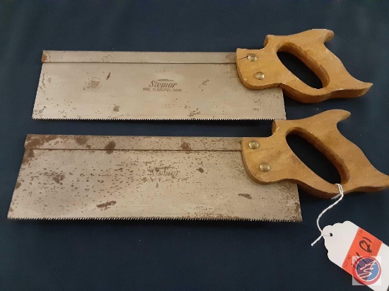 (2) Vintage Stemor...Hand Saws