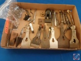 (1) Flat assorted items; plane parts, counter sinks.