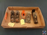 (1) Vintage Damon Raike Germany Plane, Revonoc Block Plane, (1) Stanley Handyman H 1220, (1)