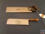 (1) Vermont American Professional Dove Tail Saw,...(1) Stanely 14 inch 13 points made in Usa handsaw