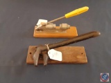 (1) Vintage Walnut Cracker, (1) Vintage Nut Cracker