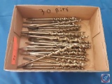 (30) drill bits; assorted sizes.