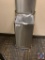 Detecto Stainless Steel Flip top waste receptable 12