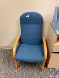 Blue Patient Exam Room Chairs 24