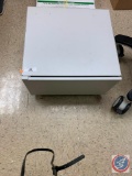 Copier Stand with A door for storage and is on Castor's 21