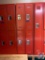 set of 4 lockers , locker numbers 148, 149,150,151