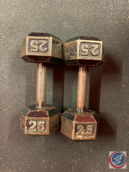 {{2X$BID}} 25 lb weights