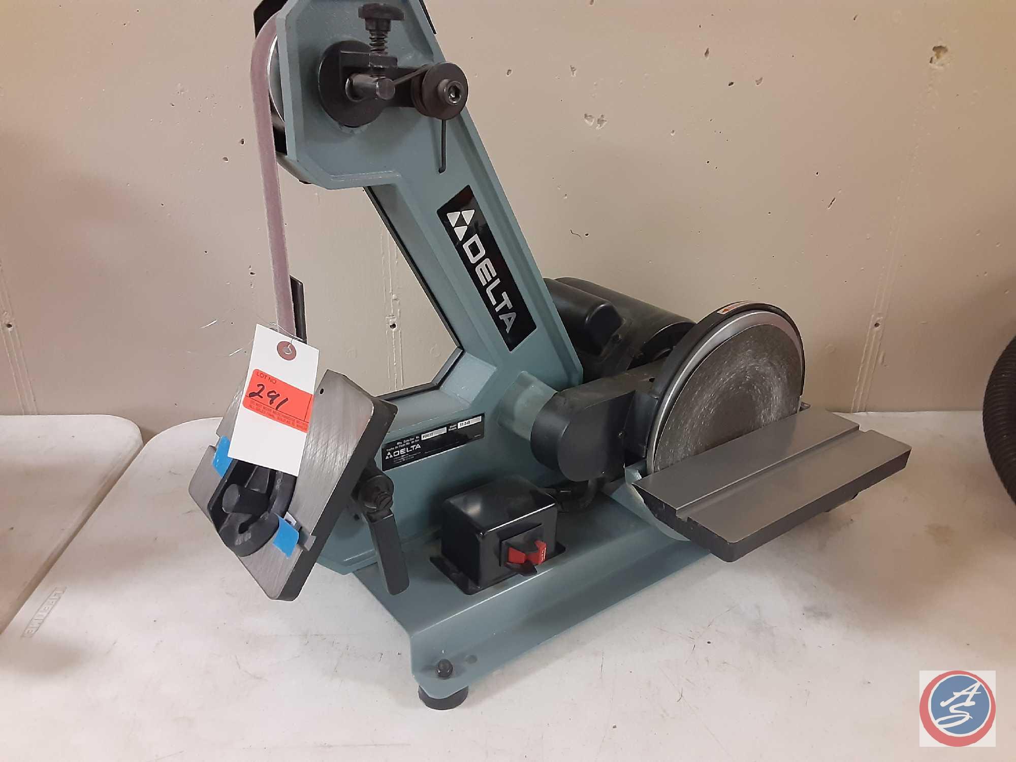 Delta 8 Disc Sander 1 Belt 1 3HP. Model Proxibid