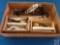 (1) Flat Assorted Planes; (1) Le Nielsen Bench Plane. (1) Stanley NO. 5 plane, Medium Stanley