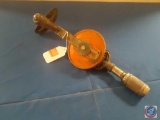 (1) Antique Hand Held manual drill.