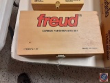 (1) Freud Carbide Forstner Bits Set w/Box